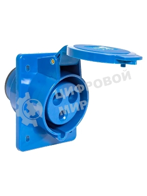 Розетка стационарная внутренняя EKF 423 ps-423-32-220 32А 220В 2P+E IP44