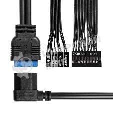 Компьютерный корпус Desktop ExeGate MI-307U2-M300 (mini-ITX/mATX, БП M300 с вент. 8см, 2хUSB+2хUSB 3.0, HD аудио, черный)