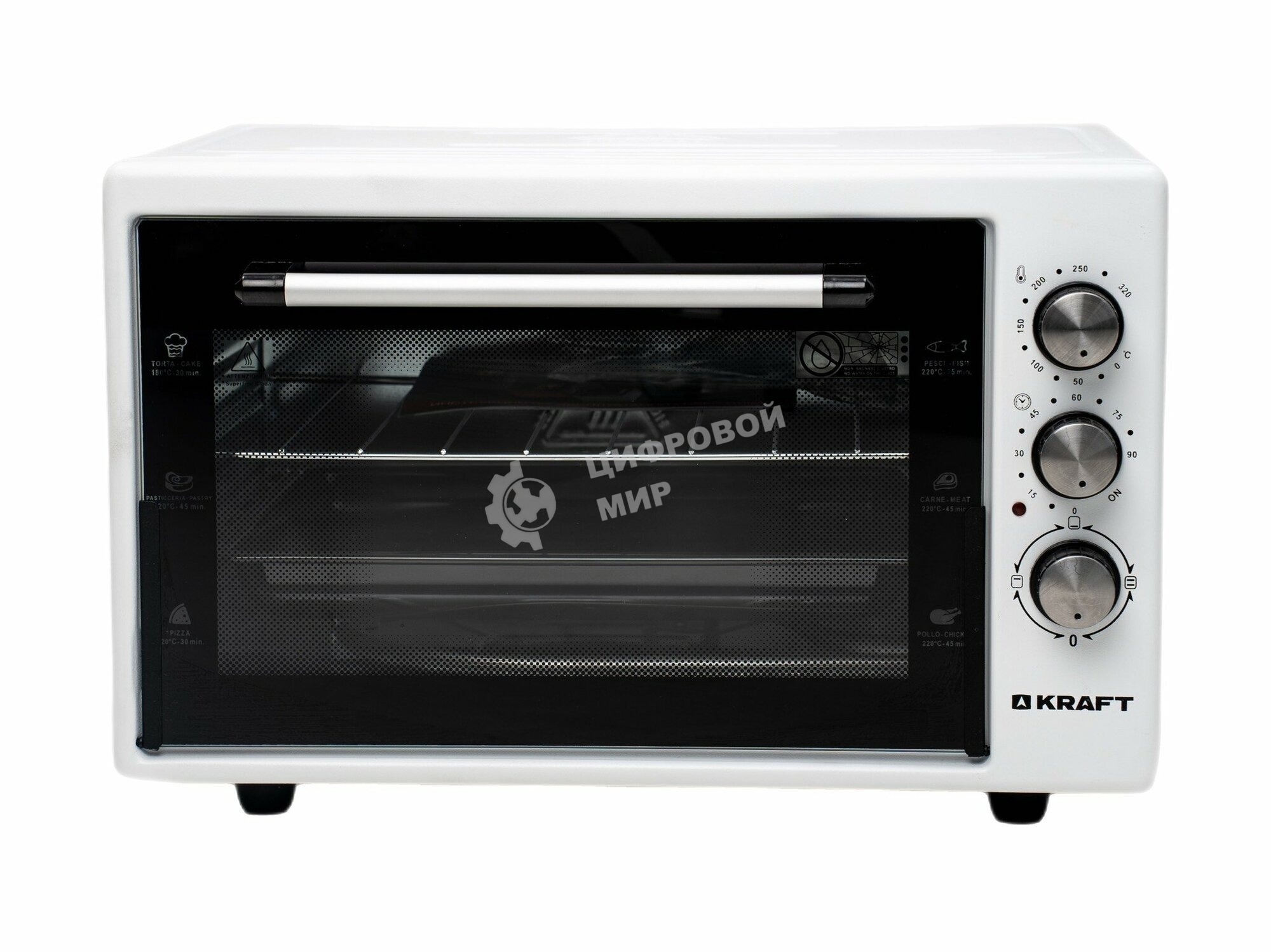 Мини-печь Kraft KF-MO 4500 W белый