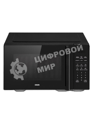 Микроволновая печь BBK 23MWS-852S/B черный, 23 л, 800 Вт, переключатели - сенсор