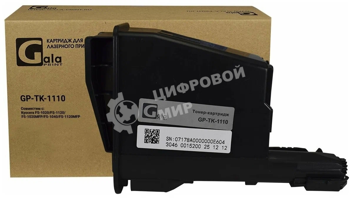 Картридж GalaPrint совместимый TK-1110 для Kyocera Mita 1040/1020/1120 2500к GP