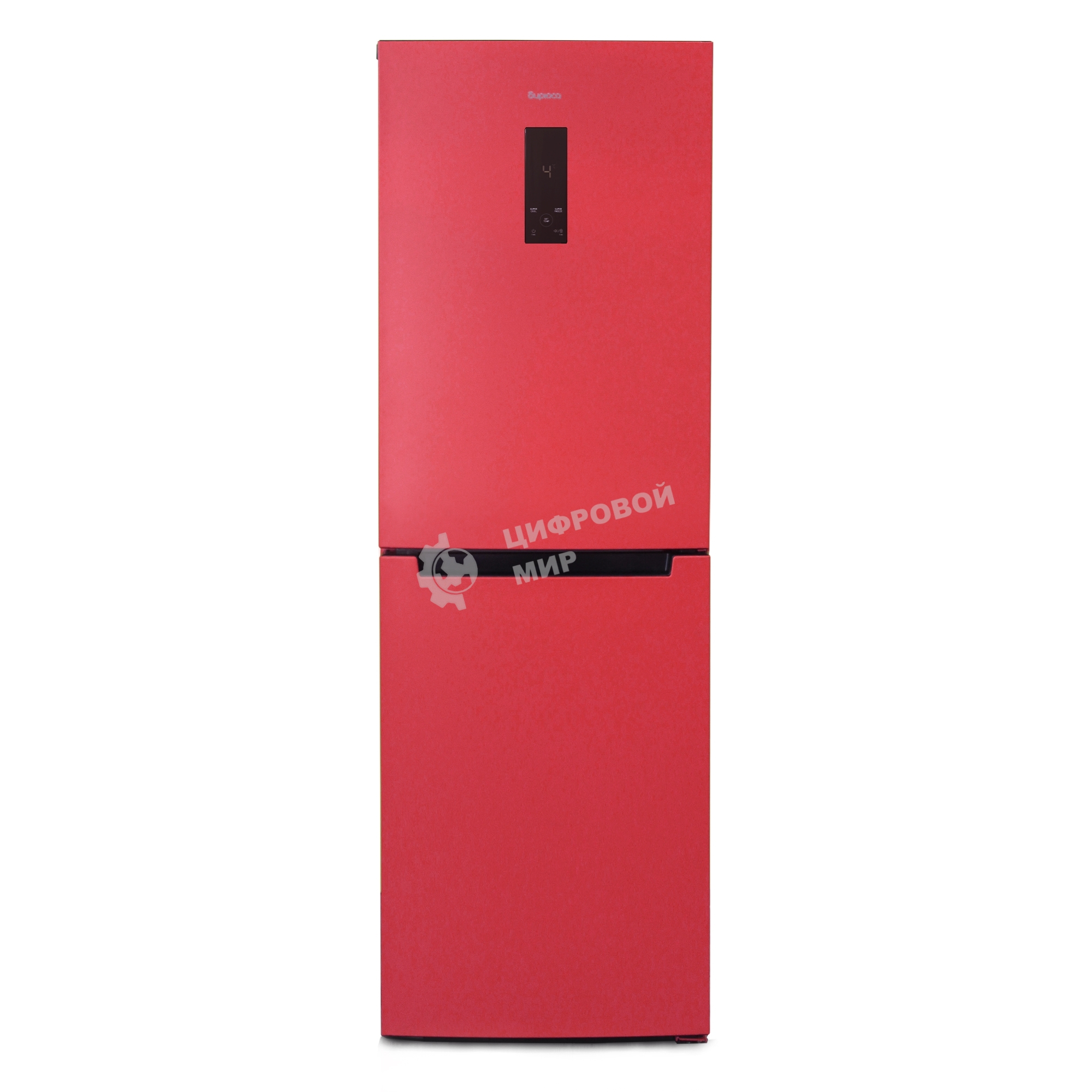 Холодильник Бирюса Б-H940NF красный двухкамерный 210/130л морозильник снизу, No Frost