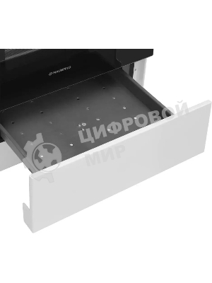 Плита электрическая Maunfeld MEC57CW08TD белый, конфорок 4 шт, духовка 59 л, 50 см x 85 см x 60 см