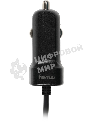 Автомобильное зарядное устройство Hama H-173618 3A PD универсальное черный