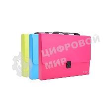 Папка-портфель Deli Rio EB50002 1 отделение, A4 полипропилен 0.7мм, ассорти