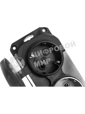 Колодка каучуковая ЭРА с/з 3гн 16A IP44 черная