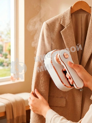 Отпариватель Eltronic 999-02 белый, 1500 Вт, 13 г/мин, 100 мл