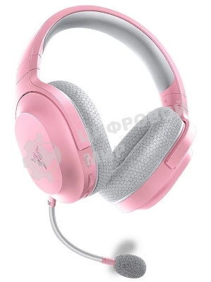 Гарнитура Razer Barracuda X (2022) розовый, беспроводная + проводная, Bluetooth/USB-C/3.5 мм