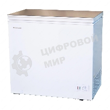 Морозильный ларь Willmark CF-310G белый стеклянная крышка, 305л