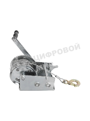 Лебедка ручная барабанная PATRIOT WH 1100B, усилие - 1100 кг, трос- 8 м