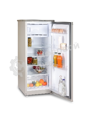 Холодильник Бирюса M410 металлик однокамерный 153/27л морозилка сверху