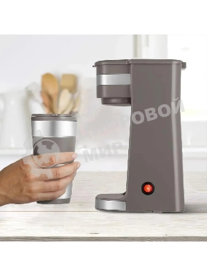 Кофеварка капельная Kitfort КТ-7316 750Вт коричневый/нержавеющая сталь