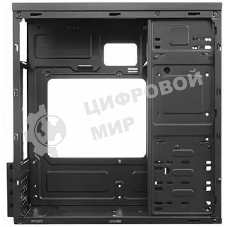 Компьютерный корпус LinkWorld VC-13M071 М0 черный без БП mATX 1x80мм 1x120мм 2xUSB 2.0 audio