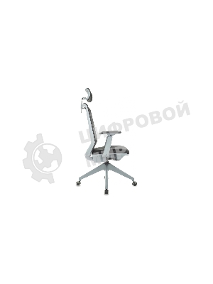 Кресло руководителя Бюрократ MC-G611NL-H черный Elastic-102 с подголов. крестов. 4-луч. пластик пластик серый