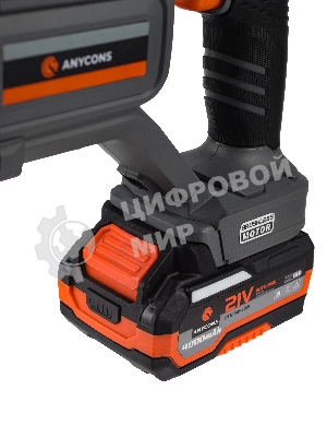 Бесщеточный перфоратор Anycons AC-H509 SDS+, 2,8 Дж, 21В, 2 акб, AC-H5092