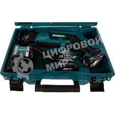 Ножовка Makita JR103DWAE10.8В 2х2Ач Li-ion 0-3300об\м ход-13мм рез-50мм 1.3кг чем б\кл зам. пилки