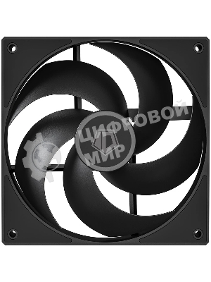 Вентилятор для корпуса ID-Cooling AS-120-K черный 120мм 2000rpm 27.2db 4-pin