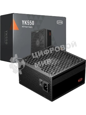 Блок питания PcCooler P5-YK550-B1F ATX 550W 80 PLUS Bronze, (20+4pin) APFC 135мм fan 6xSATA Cab Manag RTL