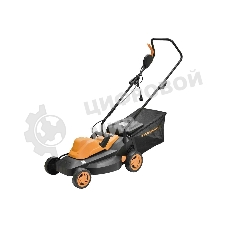 Газонокосилка CARVER LME-1437 эл. 1400Вт ширина 37см рег.высоты травосборник 35л