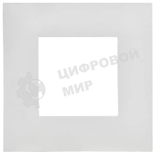 Рамка 1-ая SK-F01W IEK SKANDY Арктический белый