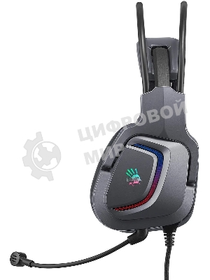 Гарнитура Bloody G575 серый, проводная, подсветка