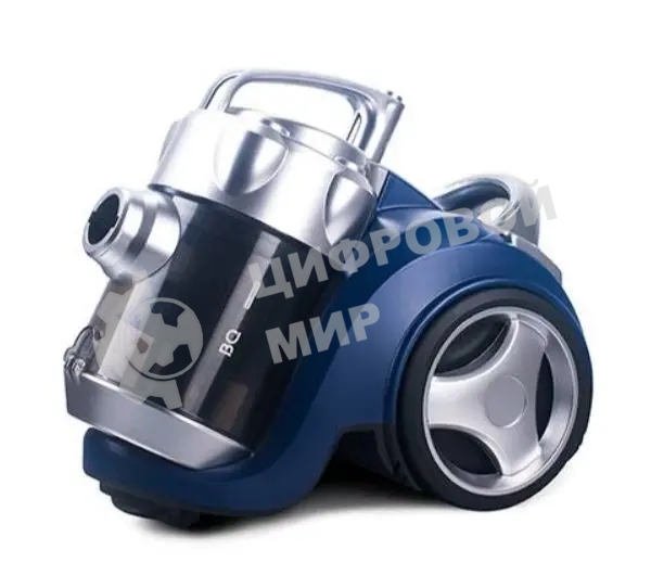 Пылесос BQ VC2024MC голубой/серый, 450/2000 Вт, уборка сухая, пылесборник контейнер 3 л