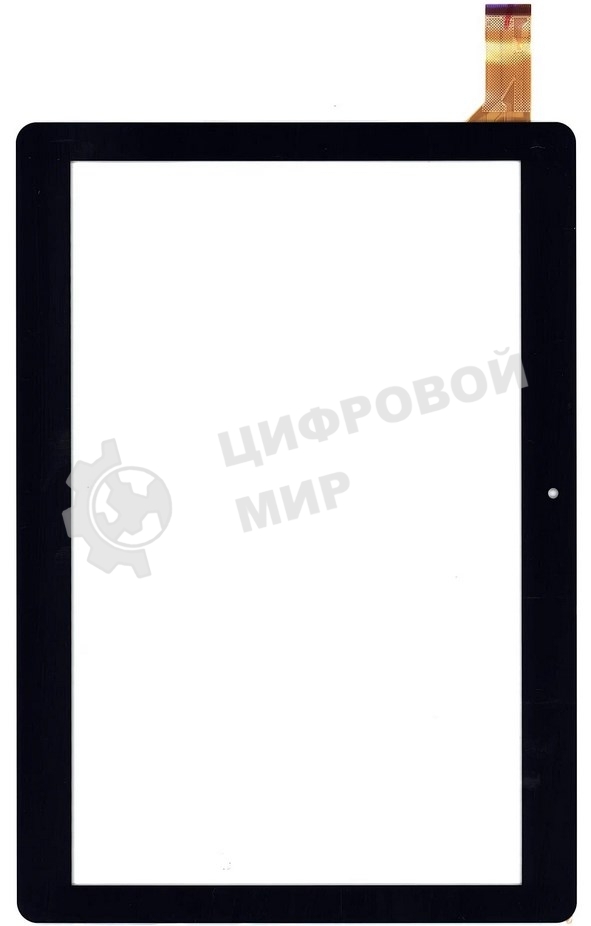 Сенсорное стекло (тачскрин) DEXP Ursus P510 4G, черное