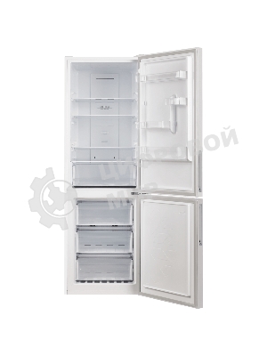 Холодильник Maunfeld MFF185NFW10 белый двухкамерный инвертор 240/100л морозилка снизу, No Frost