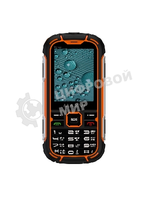 Мобильный телефон Maxvi R2 up оранжевый