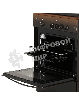 Плита газовая Gefest 1200-С7 К39 коричневый, конфорок 4 шт, духовка 63 л, 60 см x 85 см x 60 см