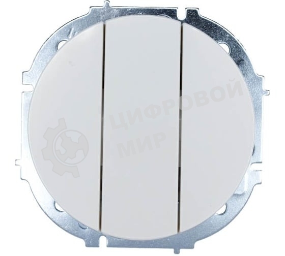 Выключатель 3-кл. СП OSEN механизм бел. LEZARD 743-0288-109