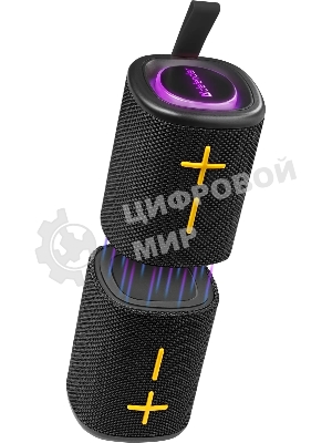 Колонка портативная Defender Union black (20Вт, 2.0 стерео, Bluetooth, питание от аккумулятора)