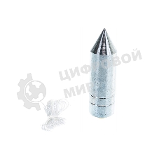 Отвес Matrix цилиндрический, 300 г, шнур 5 м