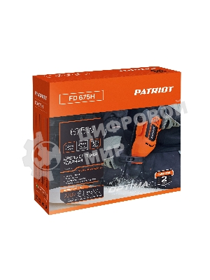 Дрель электрическая ударная PATRIOT FD 675H, 675Вт, 2800об/мин, 44800уд/мин, макс. диаметр сверления 13мм