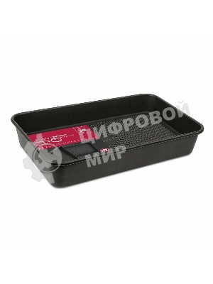 Форма для выпечки Rondell Loft Professional RDF-1510 прямоуг. 39.5x27.5x7.8см сталь черный
