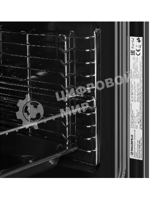 Шкаф духовой газовый с электрическим грилем Maunfeld MOGM703B2, встраиваемый
