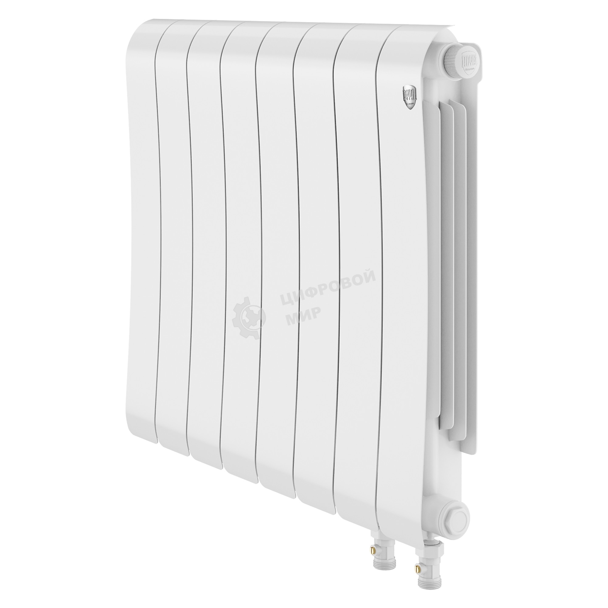 Радиатор Royal Thermo Infinity 500 Bianco Traffico VR80 - 8 секц.