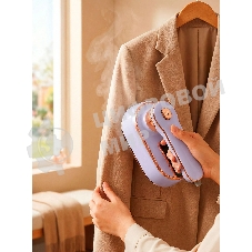 Отпариватель Eltronic 999-02 сиреневый, 1500 Вт, 13 г/мин, 100 мл