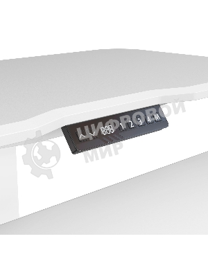 Стол для ноутбука Cactus VM-FDE103 столешница МДФ белый 91.5x56x123см (CS-FDE103WWT)