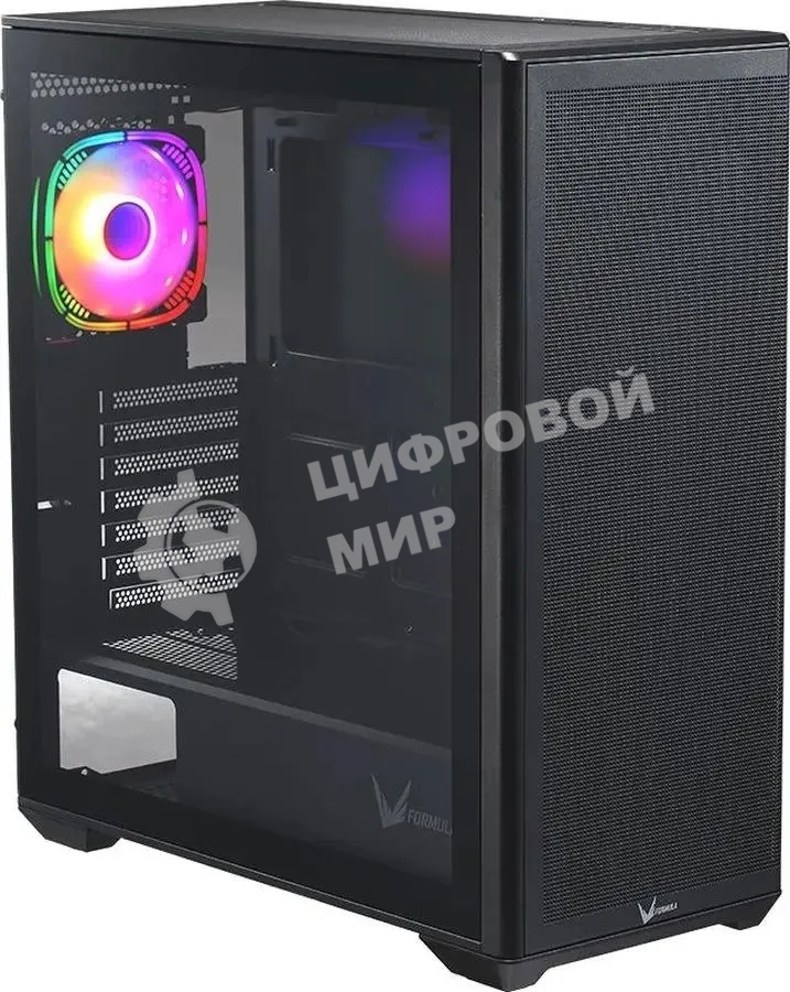 Компьютерный корпус AeroCool/Formula Air Power G5 Plus черный без БП ATX 4x120мм 2xUSB 2.0 1xUSB3.1 audio bott PSU