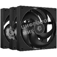 Вентилятор для корпуса ID-Cooling AS-120-K черный 120мм 2000rpm 27.2db 4-pin
