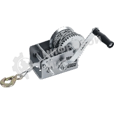 Лебедка ручная барабанная PATRIOT WH 1100B, усилие - 1100 кг, трос- 8 м