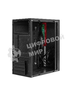 Компьютерный корпус Minitower ExeGate BAA-403U2-UNS450 (mATX, БП UNS450 с вент. 12см, 1*USB/2*USB 3.0, HD Audio, черный)