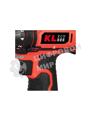 Дрель-шуруповерт KLECO KE2213NM, 12 В, 0 Ач, 19 Нм, щеточный