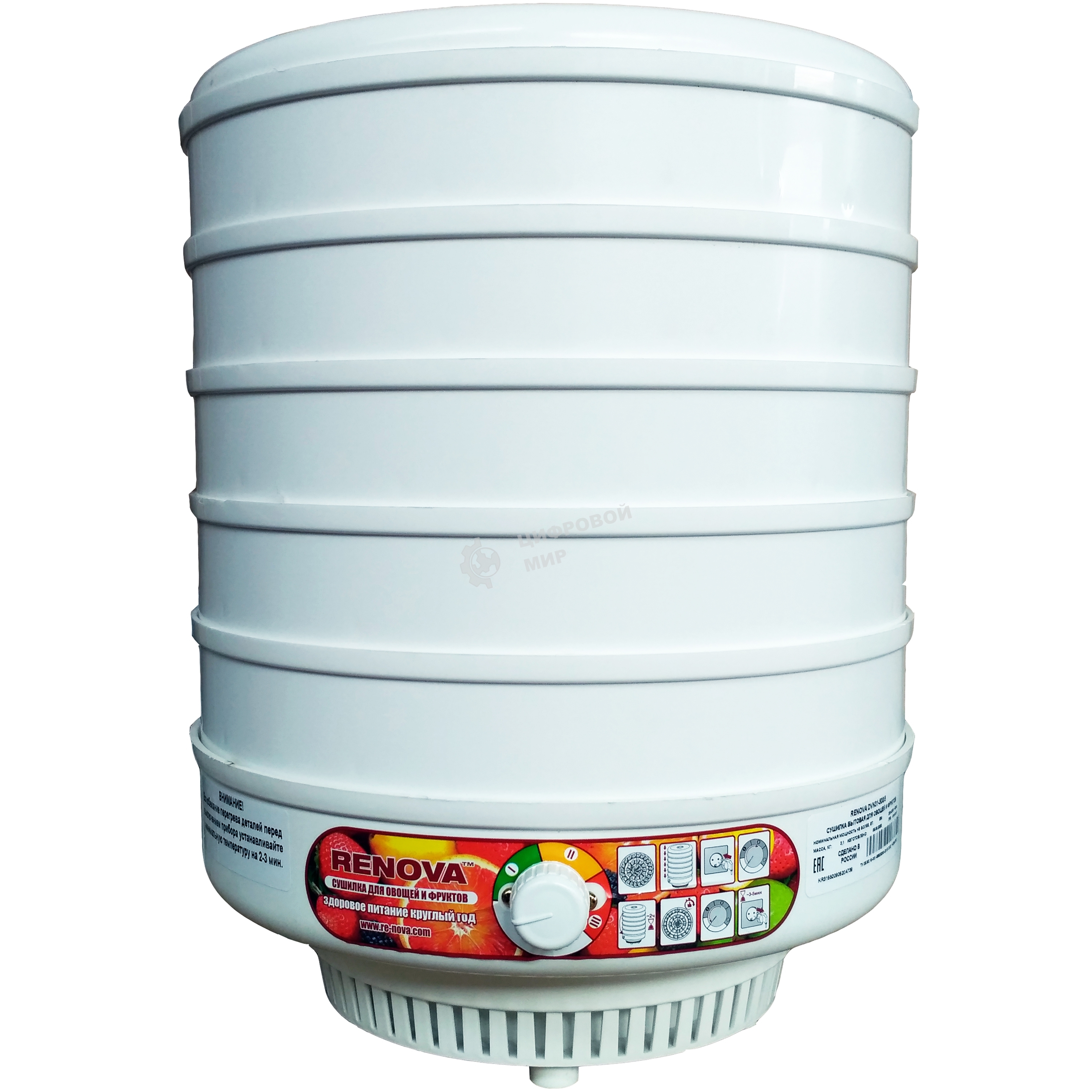 Сушилка для овощей и фруктов Renova DVN31-500/5(R)