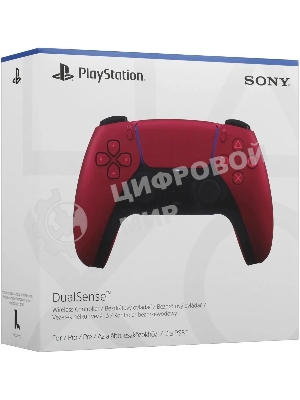 Геймпад Sony DualSense for PlayStation 5/5 Pro, 5 revision, Cosmic Red CFI-ZCT1W