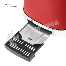 Тостер Galaxy Line GL 2919 900 Вт, красный