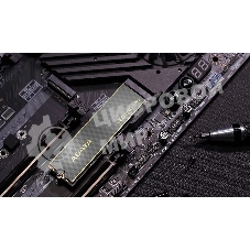 Накопитель SSD ADATA LEGEND 860, 500Gb, PCIe 4.0 x4, M.2 2280, NVMe, R/W 5000/3000, с радиатором