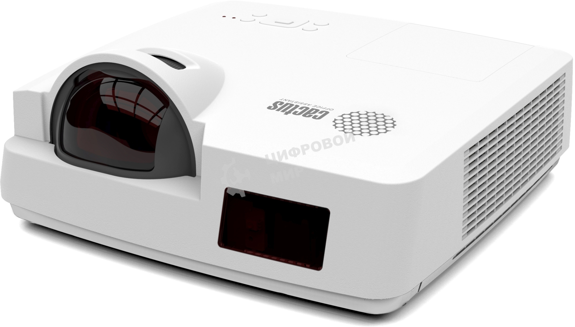 Проектор Cactus Bright CS-V2.WT 3LCD 4400Lm ANSI (1024x768) 30000:1 ресурс лампы:10000часов 1xUSB typeA 1xUSB typeB 2xHDMI 4кг
