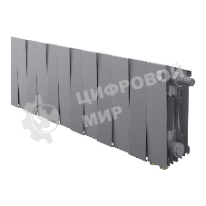 Радиатор биметаллический Royal Thermo PianoForte 200 Серебристый VR80- 12 секц.